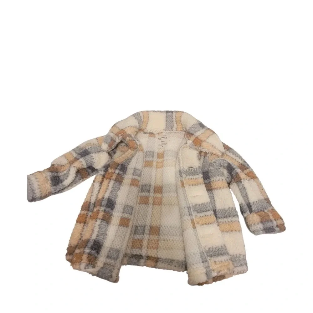 Baby Sherpa Jacket By Carters Unisex‎ 3M